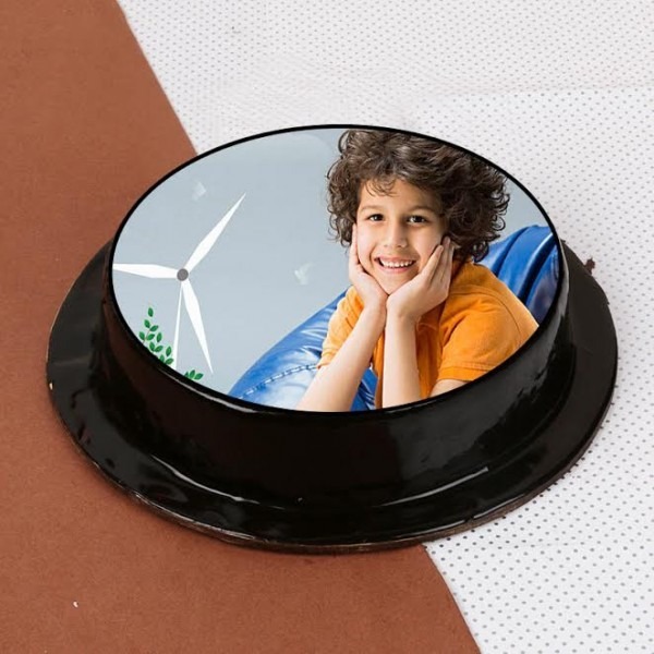 Truffle Photo Cake  image