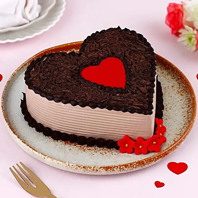 Choco Heart Cake image